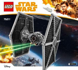 Käyttöohje Lego set 75211 Star Wars Imperiumin TIE-hävittäjä