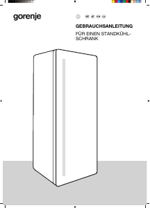 Bedienungsanleitung Gorenje RN618E6X6WF Kühlschrank