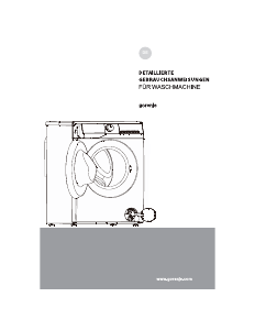 Bedienungsanleitung Gorenje WMSG2PS8 Waschmaschine