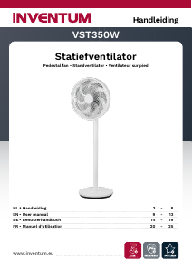Mode d’emploi Inventum VST350W Ventilateur