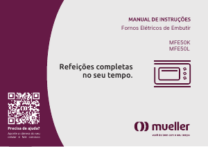 Manual Mueller MFE50K Forno