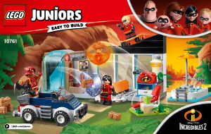 Brugsanvisning Lego set 10761 Juniors Den store hjemmeflugt