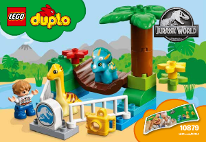 Návod Lego set 10879 Duplo Roztomilé dinosaury v zoo