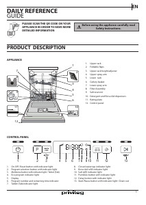 Manual Privileg RBO 2T131 A F S Dishwasher