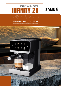 Manual Samus Infinity 20 Espressor