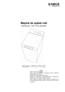Manual Samus WTS-70122 Mașină de spălat