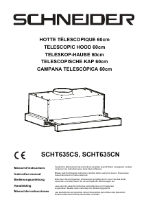 Manual Schneider SCHT635CS Cooker Hood