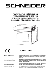 Bedienungsanleitung Schneider SCOP71ENBL Backofen