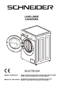 Manual de uso Schneider SCLF7B12W Lavadora