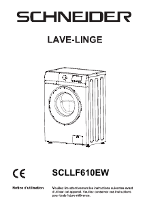 Mode d’emploi Schneider SCLLF610EW Lave-linge