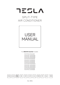 Manual Tesla TT70TPPB-2432IAWAM Air Conditioner
