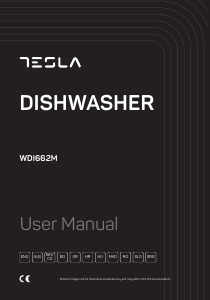 Εγχειρίδιο Tesla WDI662M Πλυντήριο πιάτων