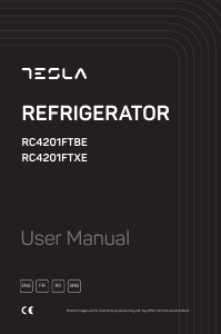 Manual Tesla RC4201FTXE Combina frigorifica