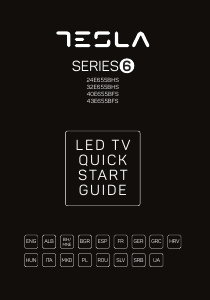 Manual Tesla 43E655BFS Televizor LED
