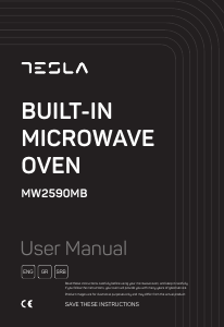 Bruksanvisning Tesla MW2590MB Mikrovågsugn