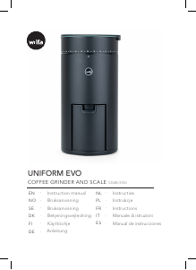 Brugsanvisning Wilfa CG4B-S150 Kaffemølle