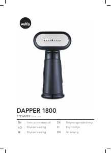 Bruksanvisning Wilfa ST2B-200 Dapper Handhållen steamer