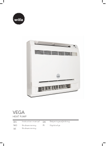 Brugsanvisning Wilfa HP-51F600W Varmepumpe