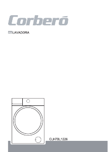 Manual Corberó CLH7BL1226 Washing Machine