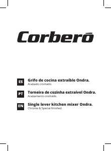 Manual de uso Corberó Ondra Grifería