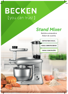 Manual de uso Becken BKM4570 Robot de cocina