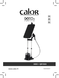 Bedienungsanleitung Calor QT1811C0 Ixeo Dampfbürste