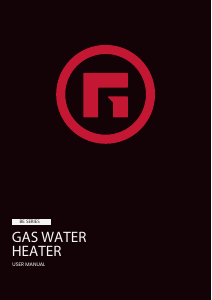 Manual de uso Gasland BE158 Caldera de gas