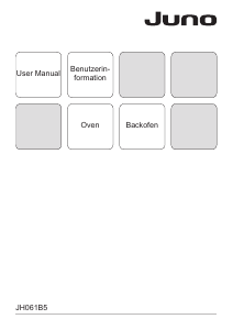 Manual Juno JH061B5 Oven