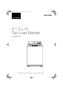Manual Insignia NS-TWM41WH8A Washing Machine