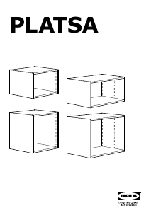 Bruksanvisning IKEA PLATSA Byrå