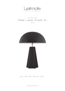 Manual Leitmotiv LM2205WH Candeeiro