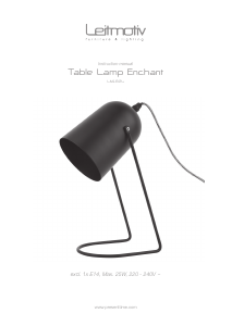 Manual Leitmotiv LM1824WH Candeeiro