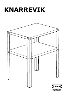 Hướng dẫn sử dụng IKEA KNARREVIK Bàn đầu giường