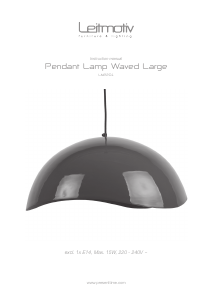 Manual Leitmotiv LM2201YE Candeeiro