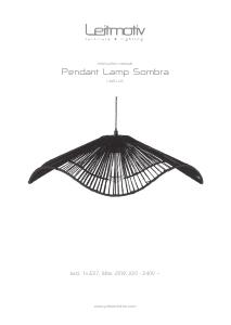 Manual Leitmotiv LM2116NT Candeeiro