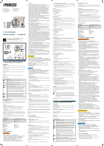 Mode d’emploi Princess 220138 Robot sur socle