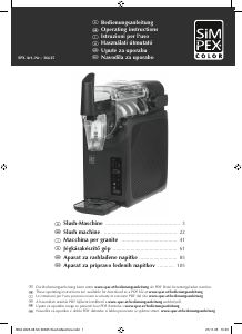 Handleiding Simpex 36625 Drankmixer