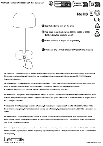 Manual Leitmotiv LM2221CH Lamp