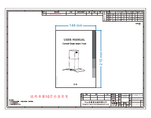 Manual Cata ISLA90BK Cooker Hood