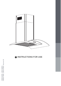 Manual Cata UBSCG60BK Cooker Hood