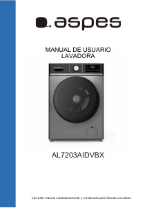 Mode d’emploi Aspes AL7203AIDVBX Lave-linge