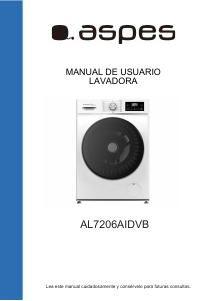 Handleiding Aspes AL7206AIDVB Wasmachine