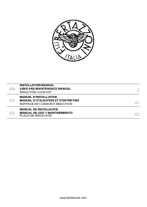 Manual de uso Bertazzoni PE365TG Placa
