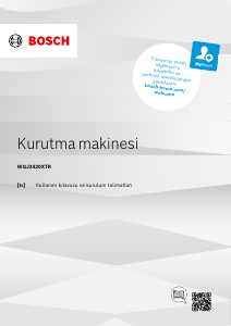 Kullanım kılavuzu Bosch WQJ2420XTR Kurutma makinesi