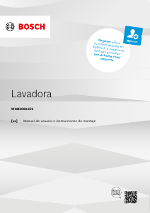 Manual de uso Bosch WGB266A1ES Lavadora