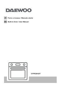 Manual Daewoo O7PR28H2IT Oven