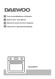 Manual Daewoo O6CD25M1FR Oven