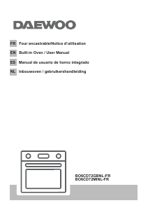 Bruksanvisning Daewoo BO6CD72GBNL-FR Ugn