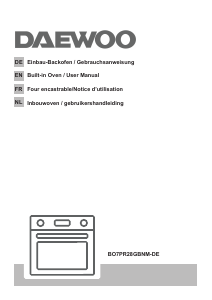 Handleiding Daewoo BO7PR28GBNM-DE Oven