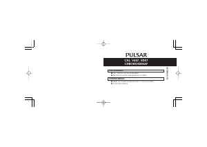 Handleiding Pulsar V657 Uurwerk